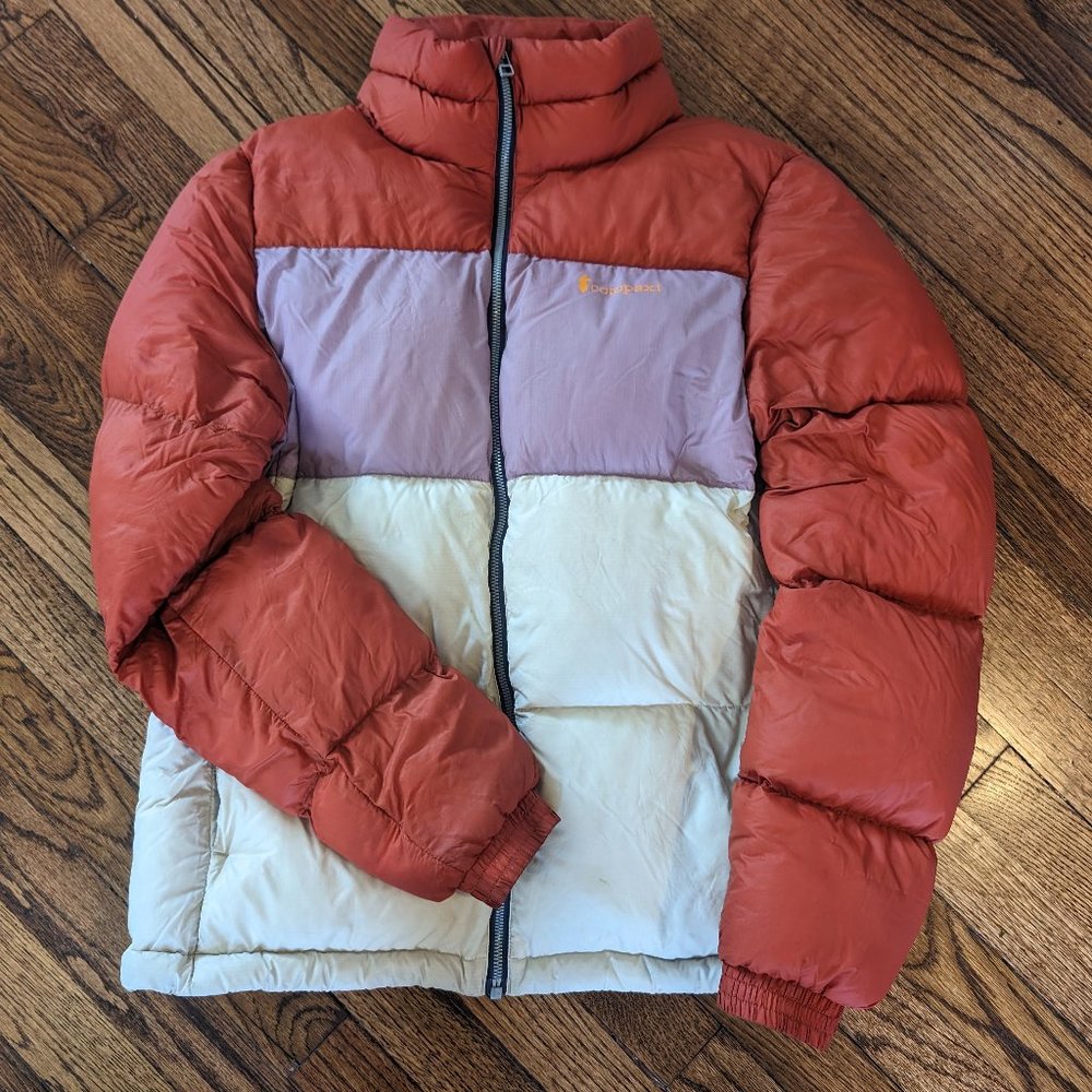 Cotopaxi Solazo Down Jacket - Women's M Cayenne/Plum